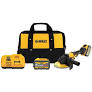 Factory Refurbished DeWalt 60V MAX* 7 in. Brushless Cordless Grinder with KICKBACK BREAK™ Kit DCG440X2