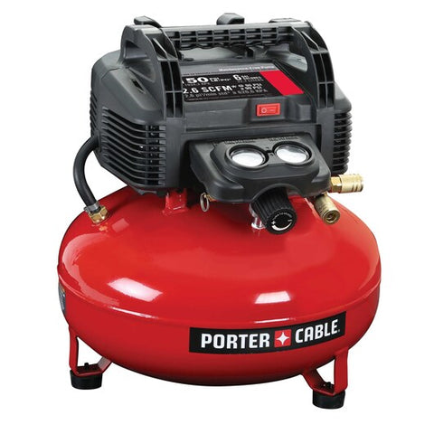 Porter Cable 6-Gallon Oil-Free Pancake Compressor C2002