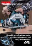 Makita 6-1/2" Cordless Circular Saw with Brushless Motor DHS680Z