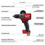Factory Refurbished Milwaukee M18 FUEL™ 1/2" Hammer Drill/Driver 2904-80