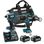 Makita DK0114G210 40V max XGT Brushless Cordless 2 Tool Combo Kit (2.5 4.0 Ah)  40V max XGT Brushless Cordless 2 Tool Kit DK0114G210