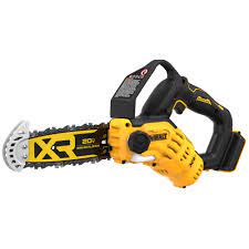 Factory refurbished DeWalt  20V MAX* 8 in Brushless Cordless Pruning Chainsaw (Tool Only)DCCS623B