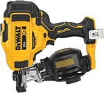 Factory Refurbished DeWalt 20V MAX* 15° Cordless Coil Roofing Nailer DCN45RNB