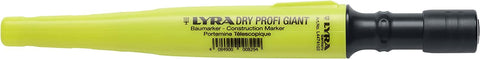 LYRA Dry Profi Construction Marker with Sharpener and Clip Universal Graphite Lead L4498101