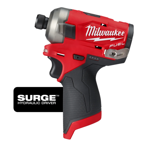Factory Refurbished Milwaukee M12 FUEL™ SURGE™ 1/4" Hex Hydraulic Driver Bare Tool 2551-80