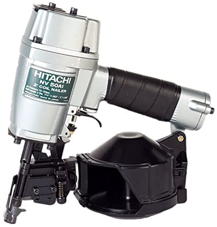 Hitachi Round Head 1-1/4 -Inch to 2 -Inch Coil Framing Nailer NV50A1