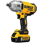 Factory Refurbished Dewalt 20V MAX* XR® High Torque 1/2" Impact Wrench w. Hog Ring Anvil Kit (5.0Ah) DCF899HP2