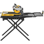 Factory Refurbished DeWalt 10 in. High Capacity Wet Tile Saw with Stand D36000S