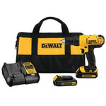 Factory Refurbished DeWalt 20V MAX* Lithium Ion Compact Drill/Driver Kit DCD771C2