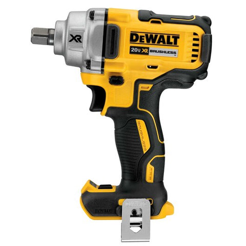 Factory Refurbished DeWalt 20V MAX* XR® 1/2 in. Mid-Range Cordless Impact Wrench with Detent Pin Anvil ( Tool Only) DCF894B