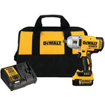 Factory Refurbished DeWalt 20V MAX* XR® HIGH TORQUE 1/2 in. cordless IMPACT WRENCH with DETENT PIN ANVIL KITDCF899M1