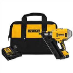 Factory Refurbished DEWALT 20V MAX* Cordless 30° Paper Collated Framing Nailer Kit DCN692M1