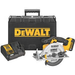 Factory Refurbished DEWALT 20V MAX* Lithium Ion Circular Saw Kit DCS391P1