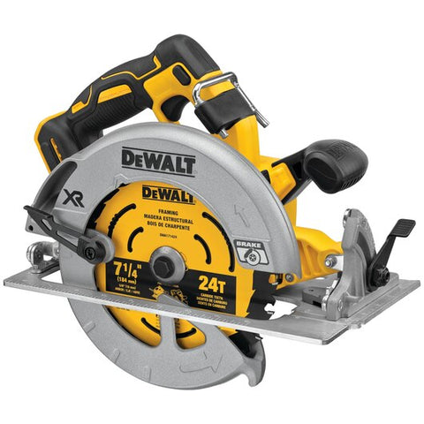 Factory Refurbished DeWalt 20V MAX* XR® 7-1/4 in. Brushless Circular Saw Combo Kit with POWER DETECT™ Tool Technology DCS574B