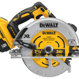Factory Refurbished DeWalt 20V MAX* XR® BRUSHLESS 7-1/4 in. CIRCULAR SAW WITH POWER DETECT™ Tool Technology DCS574W1