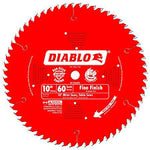 Diablo 10 in. x 60 Tooth Fine Finish Saw Blade D1060X