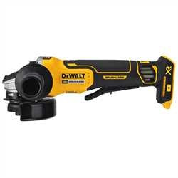 Factory Refurbished Dewalt 20V MAX* XR® 4.5 in. Paddle Switch Small Angle Grinder with Kickback Brake (Tool Only) DCG413B
