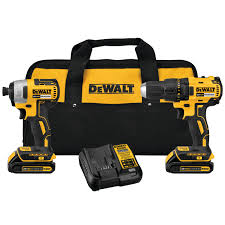 Factory Refurbished DeWalt 20V MAX* Compact Brushless Drill/Driver and Impact Kit DCK277C2