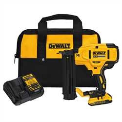 Factory Refurbished DEWALT 20V MAX XR 18 GA Cordless Brad Nailer Kit DCN680D1