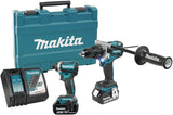 Makita 18V (5.0 Ah) LXT 2 Tool Combo Kit DLX2176T