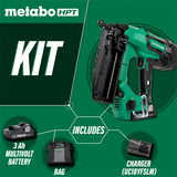 MetabHPT 18V 16 Gauge 2-1/2 Inch Straight Finish Nailer | Metabo HPT NT1865DM